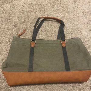 Abercrombie & Fitch Large Canvas Tote